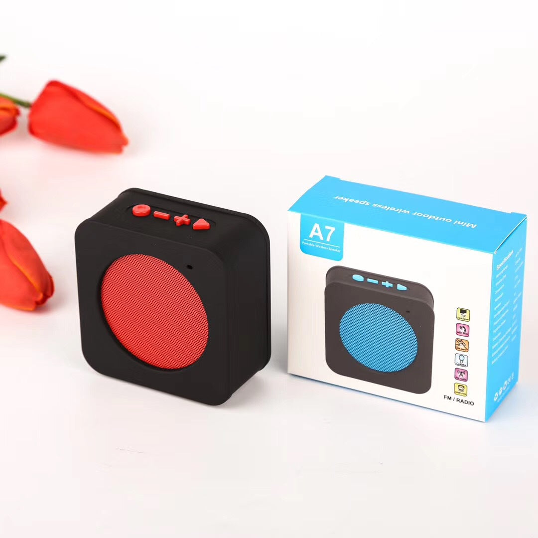 Square Mini Cloth Speaker w/USB Port