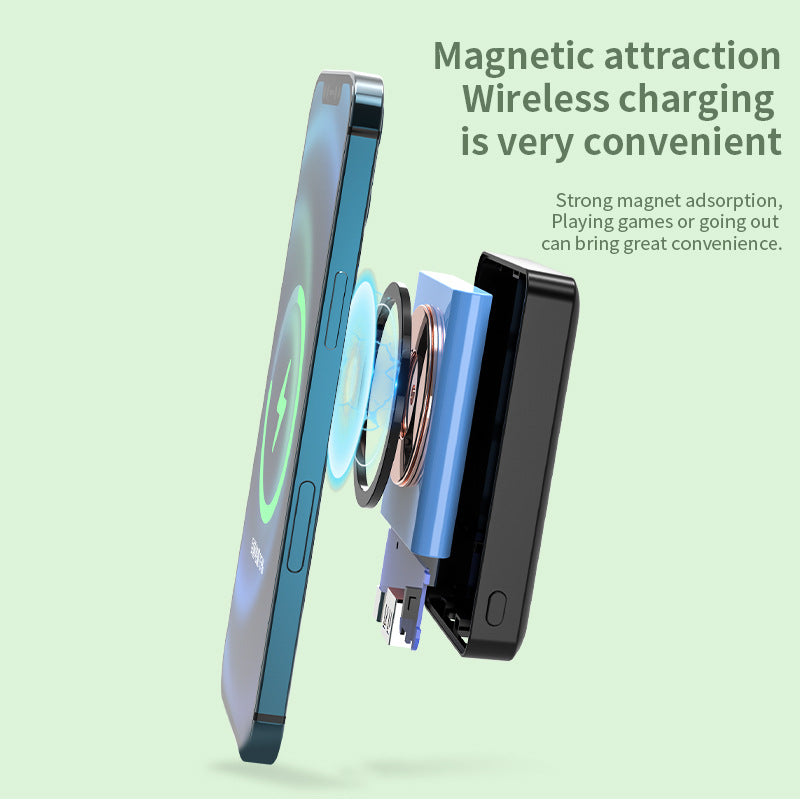 5000mAh 15W Wireless Charging Power Bank W/UL Certification