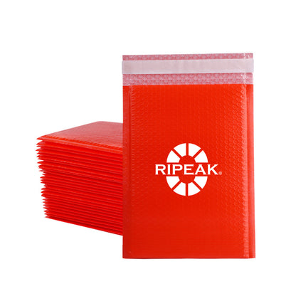 9.7 x 11" Red Poly Bubble Mailer Self Seal Padded Envelopes for Shipping/ Packaging/ Mailing