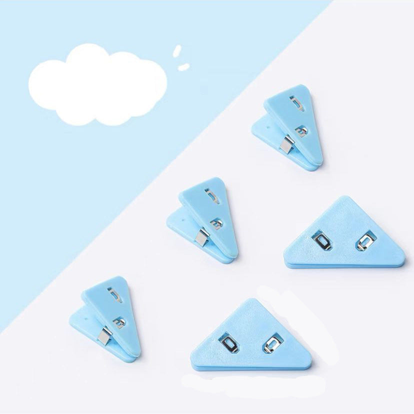 Triangle Book Corner Paper Clip Book Clips Prevent Books From Curling Clip Bookmark
