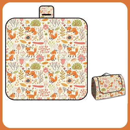 Water Proof Foldable Picnic Beach Mat 79 x 79"