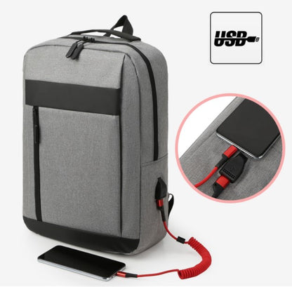 Anti Theft Laptop Backpack w/Charging Port