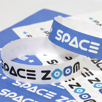 Trade Show Entry Passes Paper Wristband