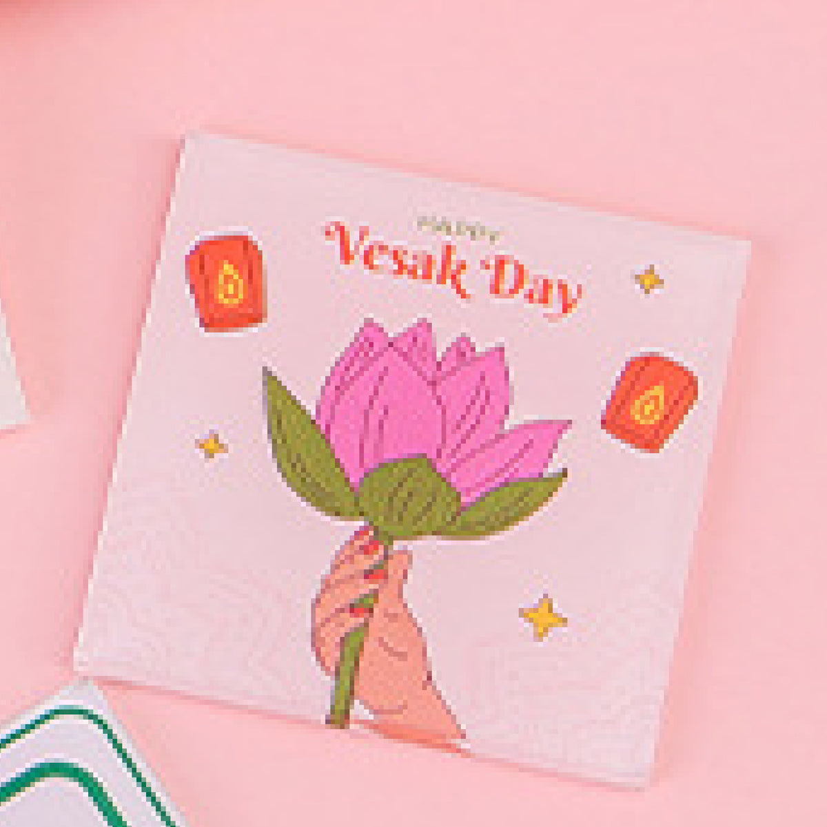 1" Magnet Flower Magnet Square Shape Acrylic Magnet