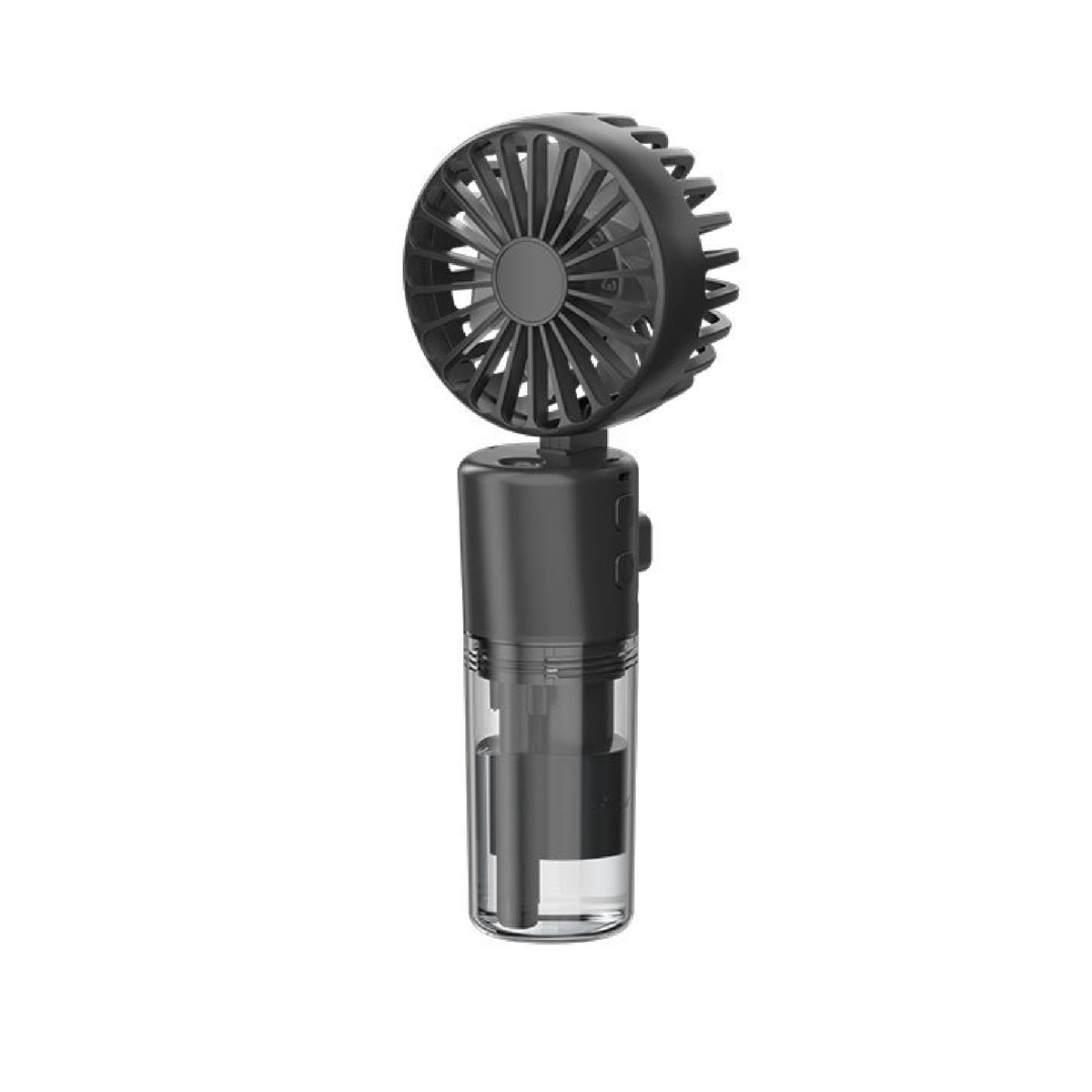 Humidifier Fan W/4 Speed Adjustable Cooling Fan 180 Foldable Handheld Fan with Lanyard
