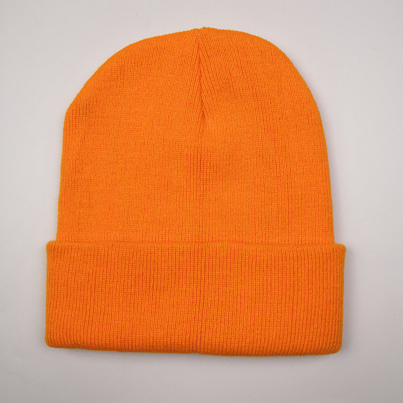 Unisex Adult Knit Cuffed Beanie Hat - Stretchy Warm Winter Cap - Tightly-Knitted Acrylic Beanie Hat