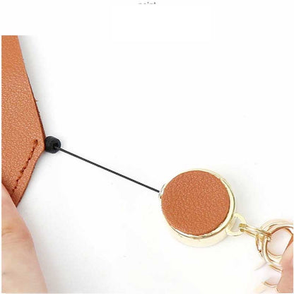 10X Vintage Leather Magnifier W/ Stretchable Strap