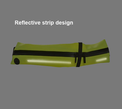 Reflection Fanny Pack Outdoor Sports Water Resistant Polyester Waist Bag