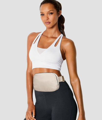 Nylon Waist Bag Fanny Pack Crossbody Bag Belt Bag with Adjustable Strap