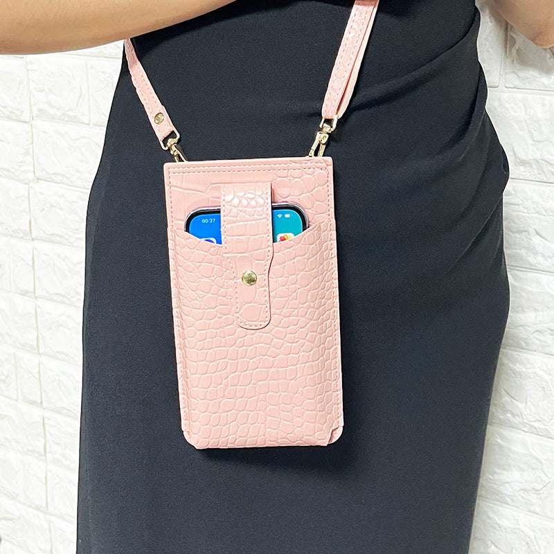 Cell Phone Purse Small Crossbody Bag for Women Mini Messenger Shoulder Handbag