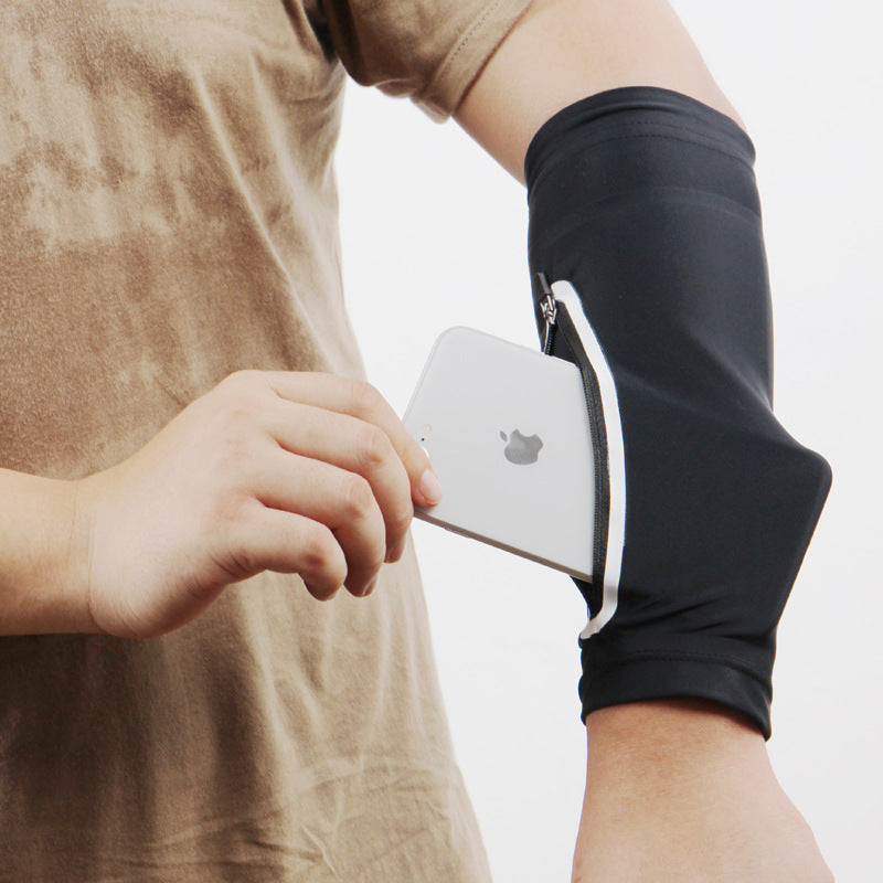 Elastic Armband Sleeve w/Phone Bag