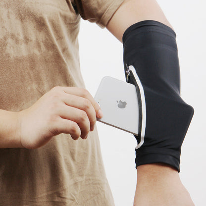 Elastic Armband Sleeve w/Phone Bag