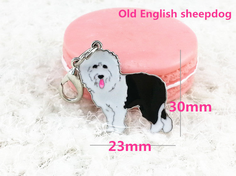 Old English Sheepdog Keychain/Pendant