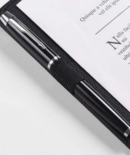 A4 PU Leather 3 Rings Binder Music Folder File Holder