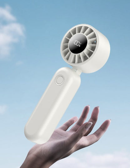 Portable Fan Small Handheld Fan For Outdoor Rechargeable Mini Fan