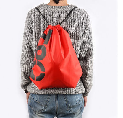 Double Shoulder Drawstring Beam Waterproof Bag