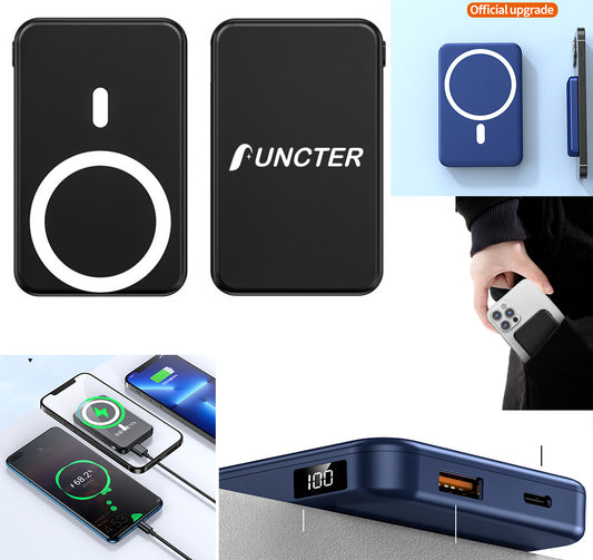 10000mAh 15W Wireless Charging Power Bank W/UL Certification