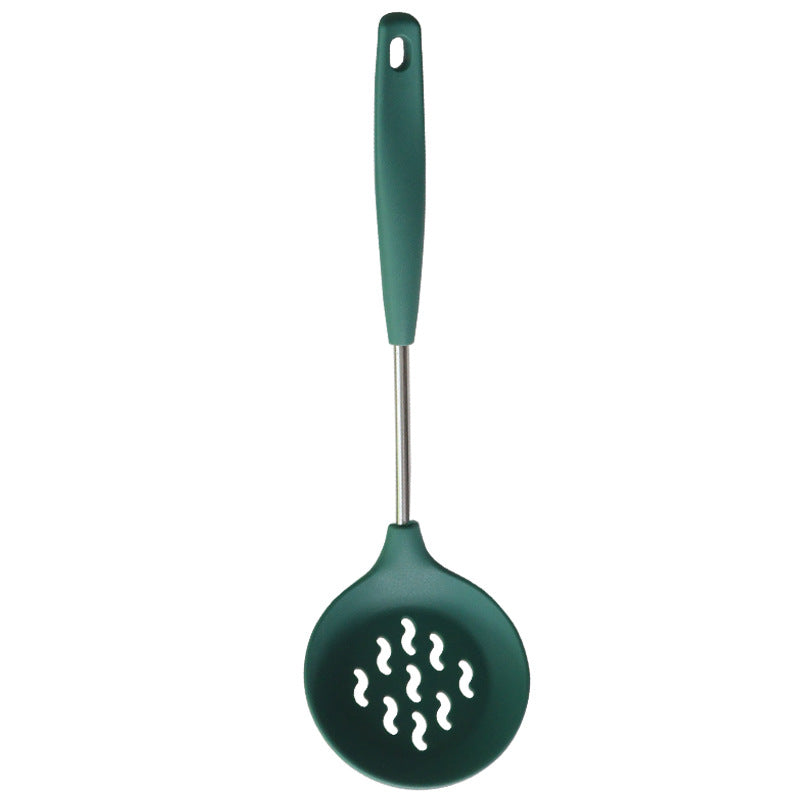 7-Piece Silicone Spatula Soup Spoon Kitchen Utensils Set