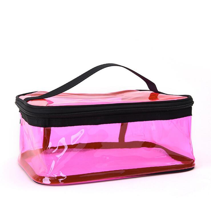 Clear Makeup Zipper Bag (Big)