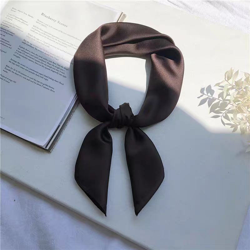 28" x 28" Coffee Neck Scarves Kerchief Neckerchief Handbags Wrap Scarf #71