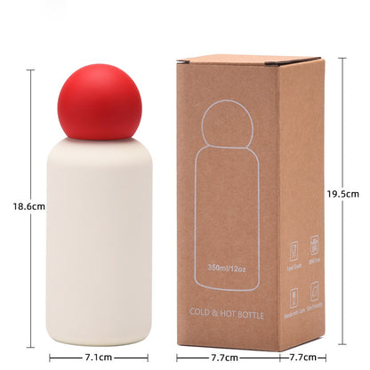 Full Imprint 12 Oz/350ml Water Bottle 316 Stainless Steel Bottle Vacuum Mug Cute Thermos-Model A