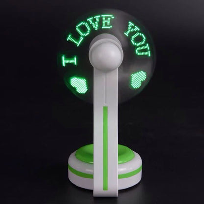 USB Desk Advertising Fan