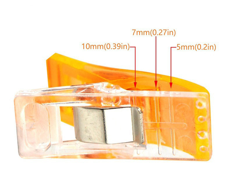 Transparent Acrylic Book Clip Paper Clip Prevent Books From Curling Clip Bookmark