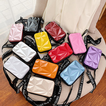 7-Inch Mini PC Makeup Bag Crossbody Pouch Phone Purse