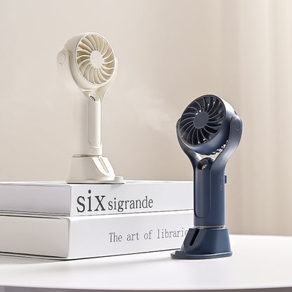 Portable Fan Misting Fan Desk Fan Handheld Fan For Outdoor Rechargeable Mini Fan