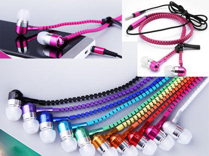 Zipper Earbuds