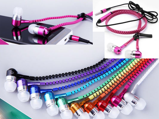 Zipper Earbuds
