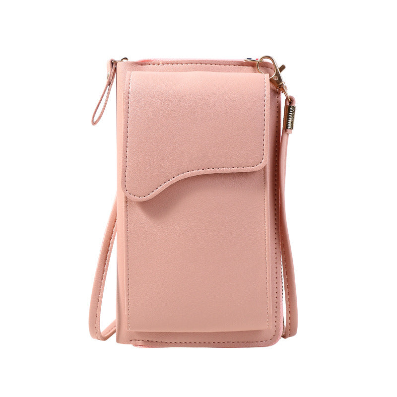 PU Leather Cell Phone Purse Bag Small Crossbody Bag Mini Messenger Bag Wallet Bag Shoulder Handbag