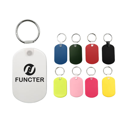 ABS Rectangular Key Tag