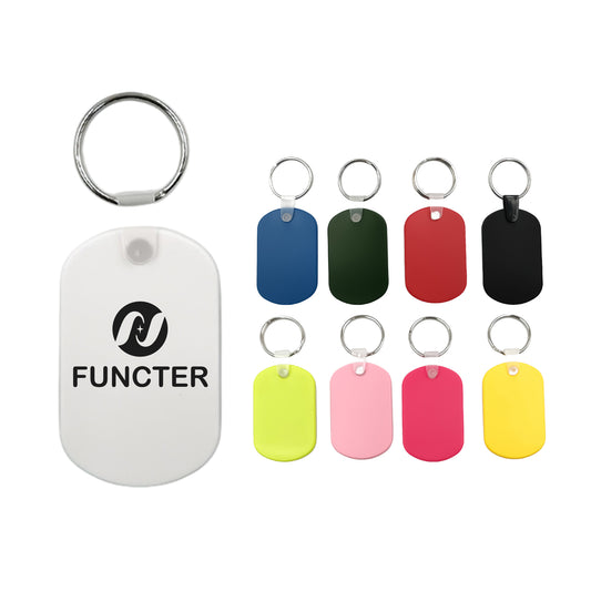 ABS Rectangular Key Tag