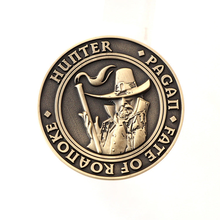 1.8" Fully Customized Metal Challenge Coin Round Commemorative Coins