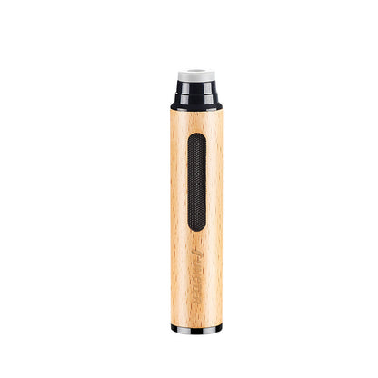 Wooden Portable Spill-proof Car Ashtray Handheld Vehicle Ashtray Holder