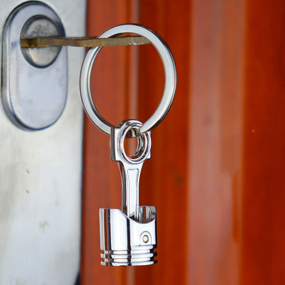 Rotors Engine Piston Keychain Automotive Car Gift Key Chain Car Key