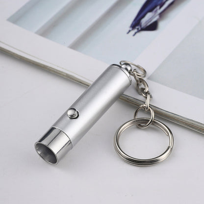 Purple UV Detector Mini LED Flashlight Keychain Portable Aluminum Alloy Flashlight