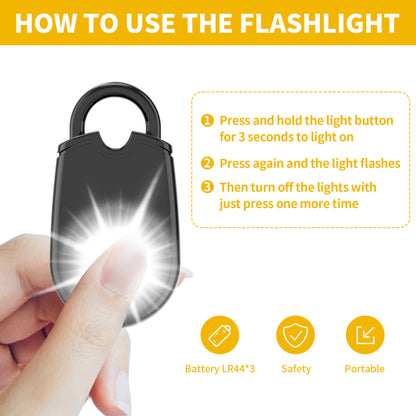 Portable Emergency Security Alarm Keychain
