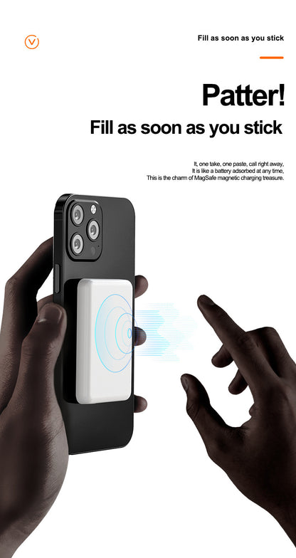 5000mAh 15W Wireless Charging Power Bank W/UL Certification