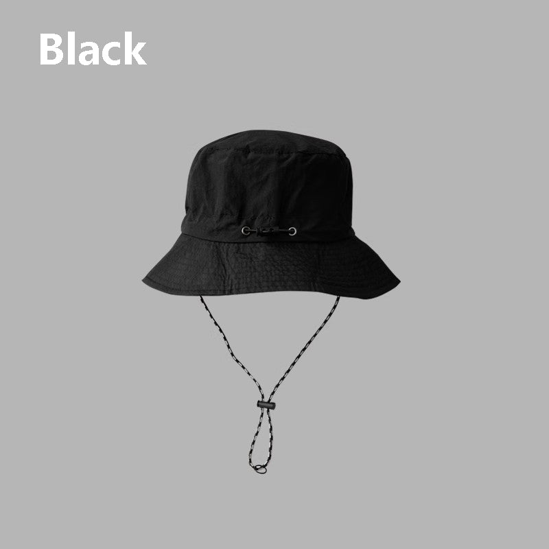 Quick Dry Packable Bucket Hat Outdoor Water-Resistant Sun Hats with Hanging Hook