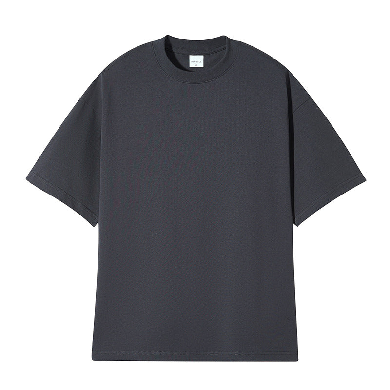 Unisex Cotton Short Sleeve T-Shirt Adult Crew Tee