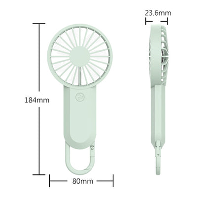 Mini Portable Fan Pocket Fan with Carabiner