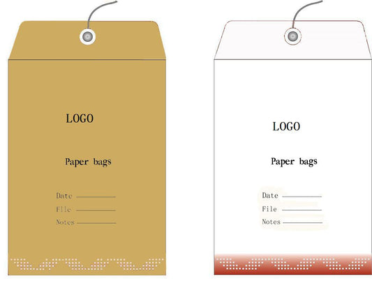 Kraft Paper A4 Document Bag