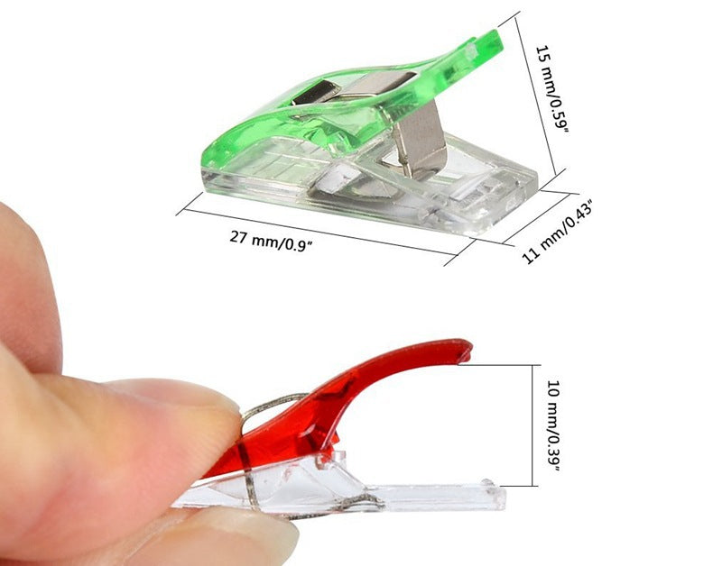 Transparent Acrylic Book Clip Paper Clip Prevent Books From Curling Clip Bookmark