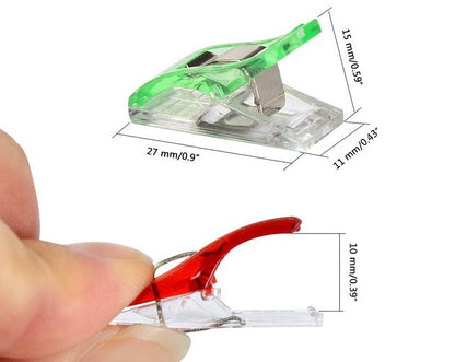 Transparent Acrylic Book Clip Paper Clip Prevent Books From Curling Clip Bookmark