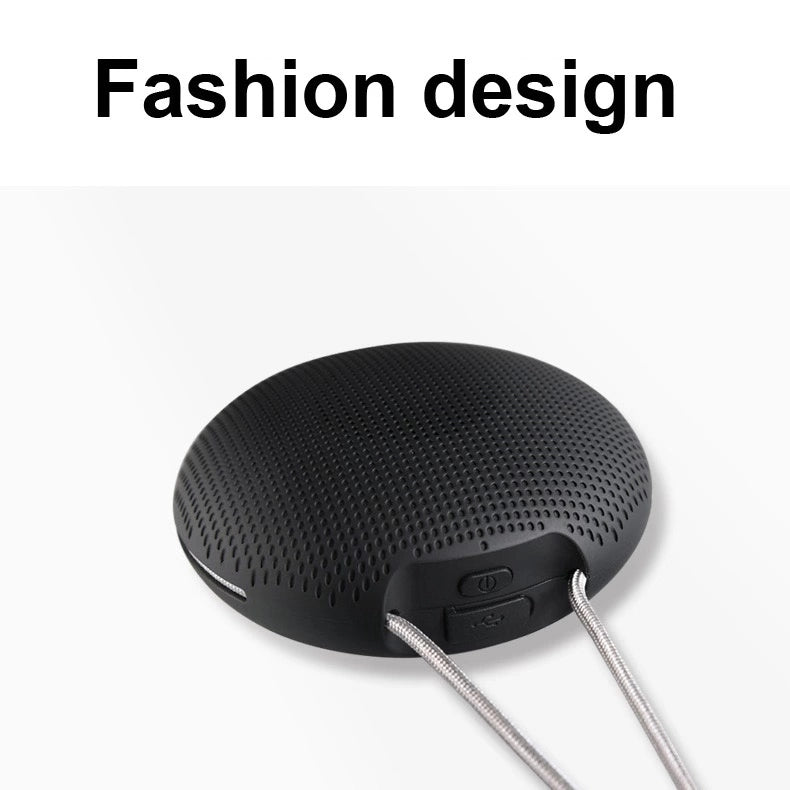 New Powerful Stereo Sound Round Shape Portable Wireless W/ Selfie Function