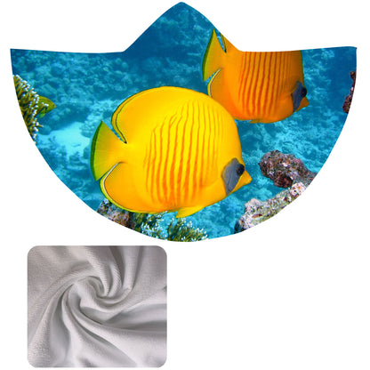 59 x 51" Custom Beach Poncho Towel Swimming Towel#10