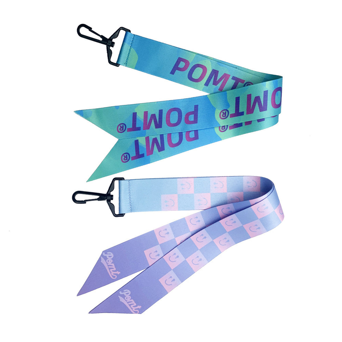 Custom 1"W x 17.7"L Polyester Backpack Strap Bicycle Pendant