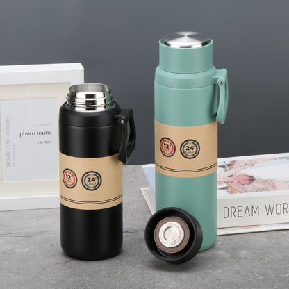 27oz/800ML 304 Stainless Steel Tumbler Insulated Water Bottle Portable Vaccum Mug